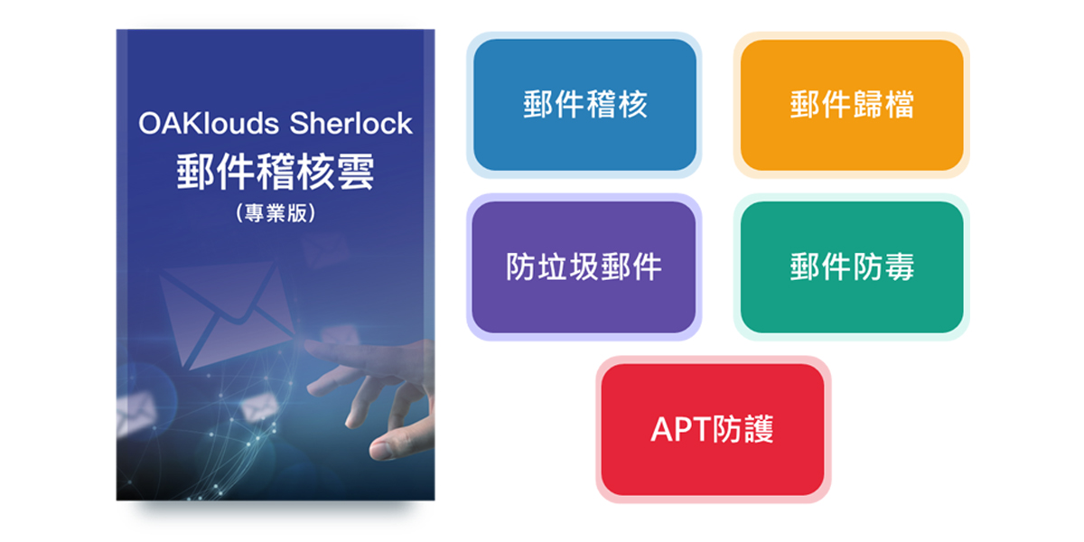 OAKlouds Sherlock郵件稽核雲