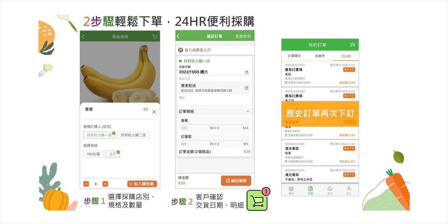 農易訂Agrigo雲端訂單平台APP－果菜批發市場版-2